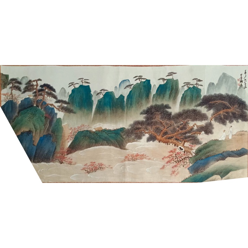 张大千的漫川布景AE1388