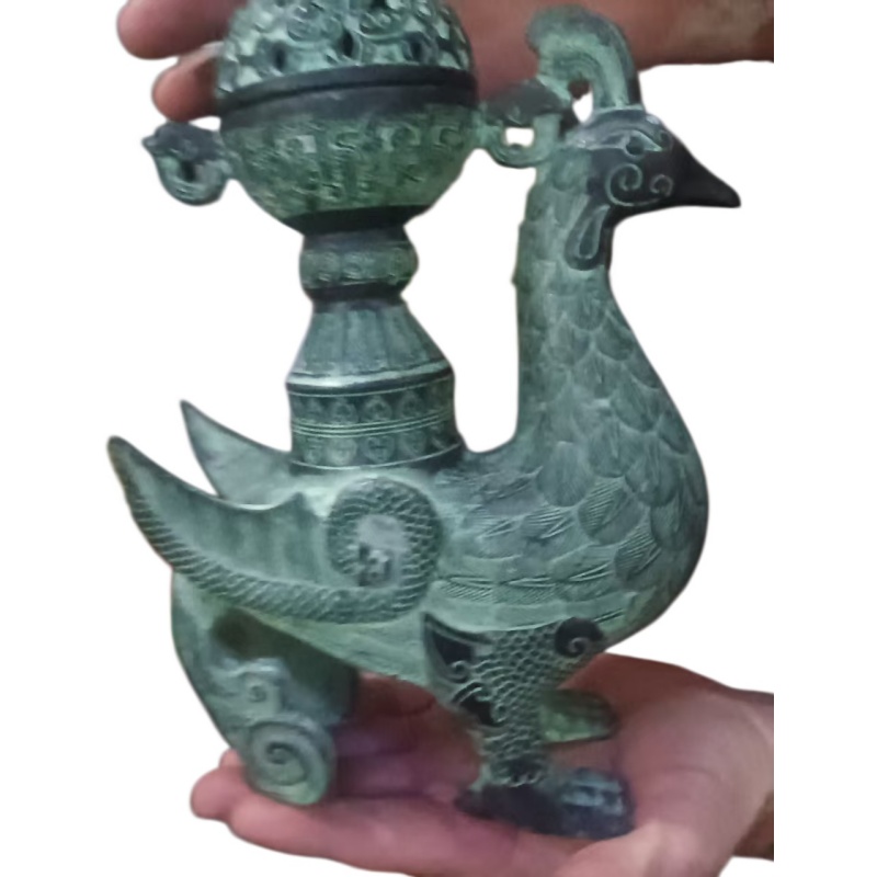 青铜器天鸡薰炉AE1478