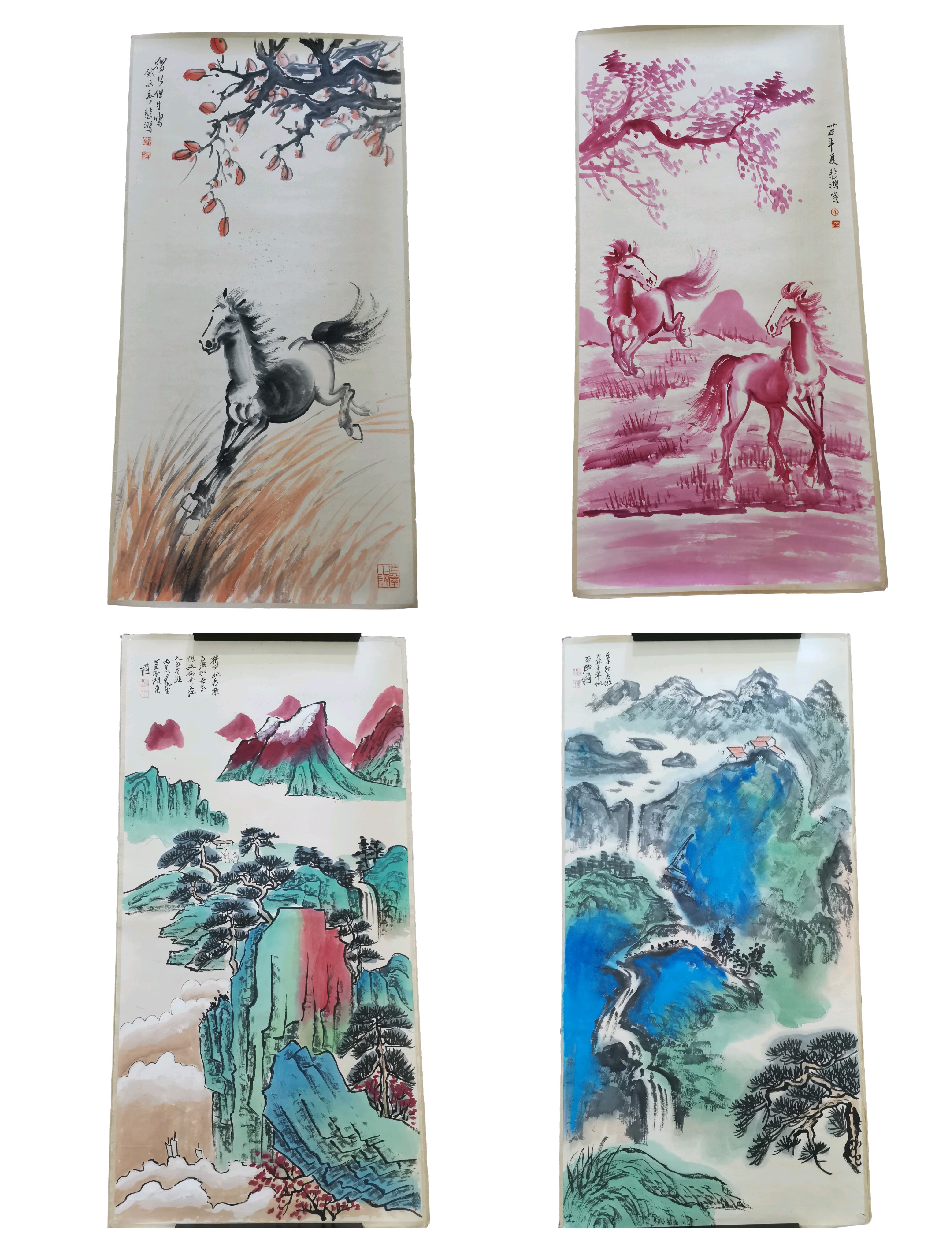 张大千，徐悲鸿《大千气象，悲鸿风骨》AA0612