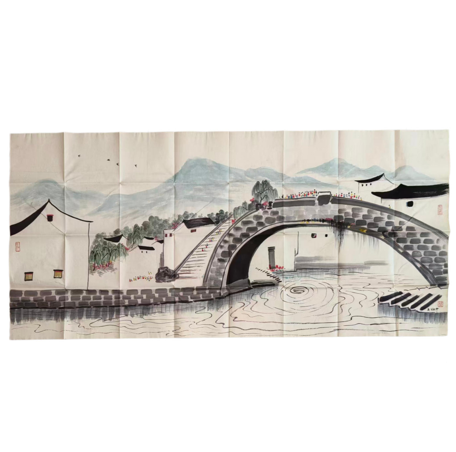 吴冠中水乡AD2116