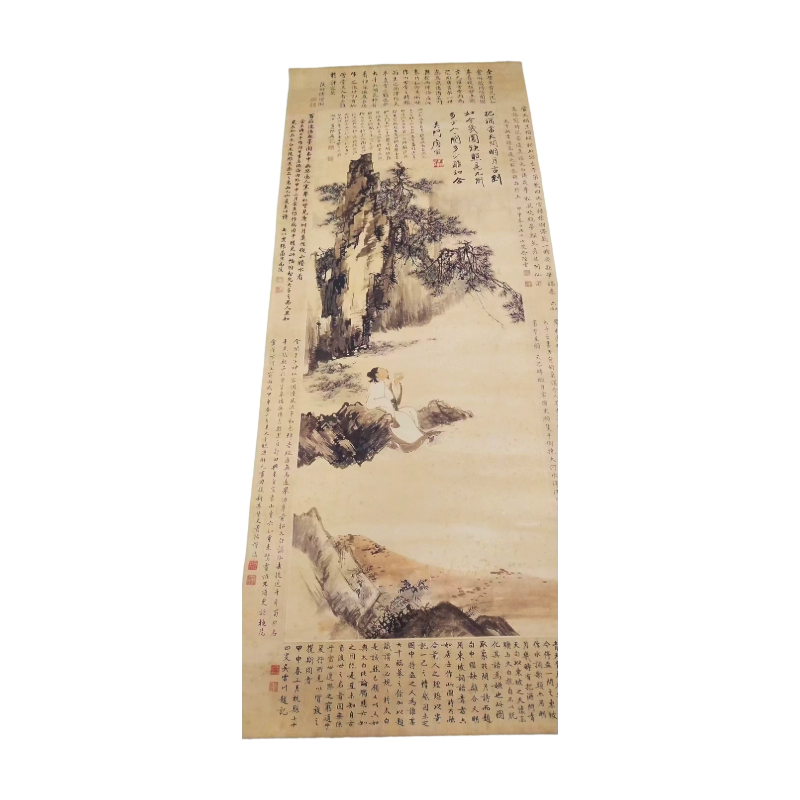唐伯虎精品国画AC1645