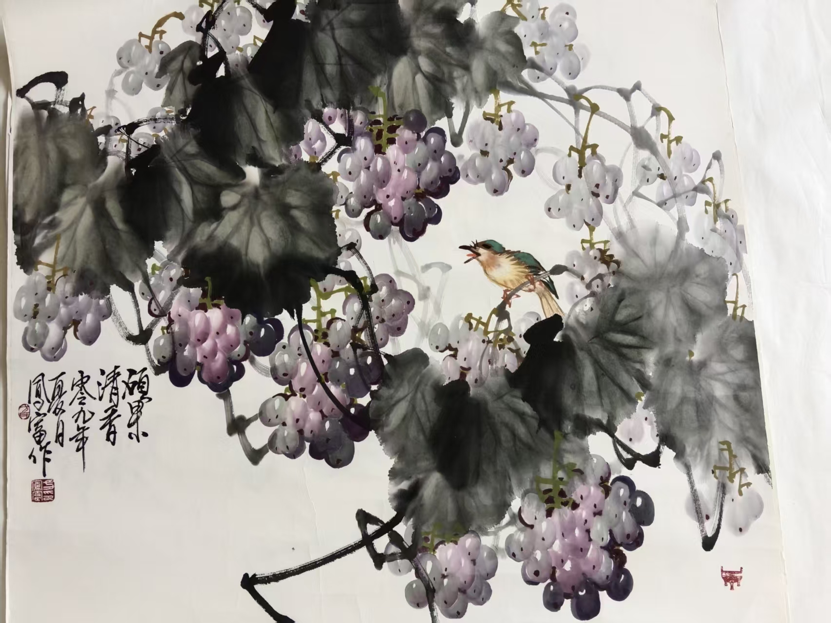 方凤富《硕果清香》AD7684