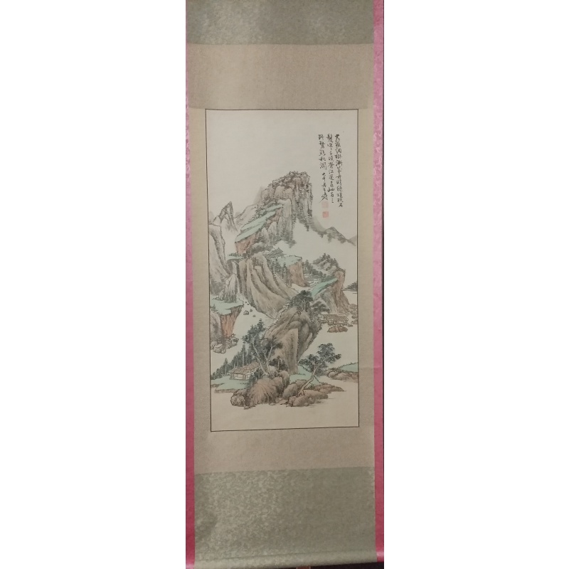 张大千山水AD7690