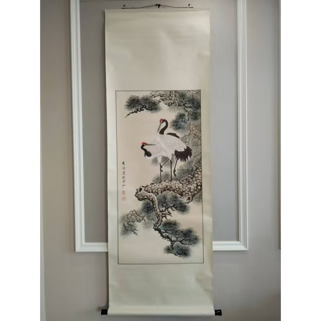 《松鹤延年》爱新觉罗&middot;溥佐AD7833