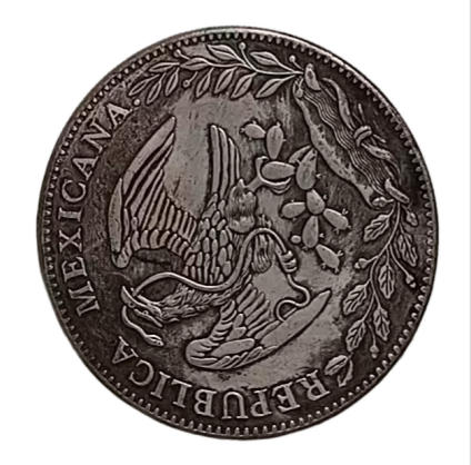 墨西哥鹰洋（1882年）AD7829