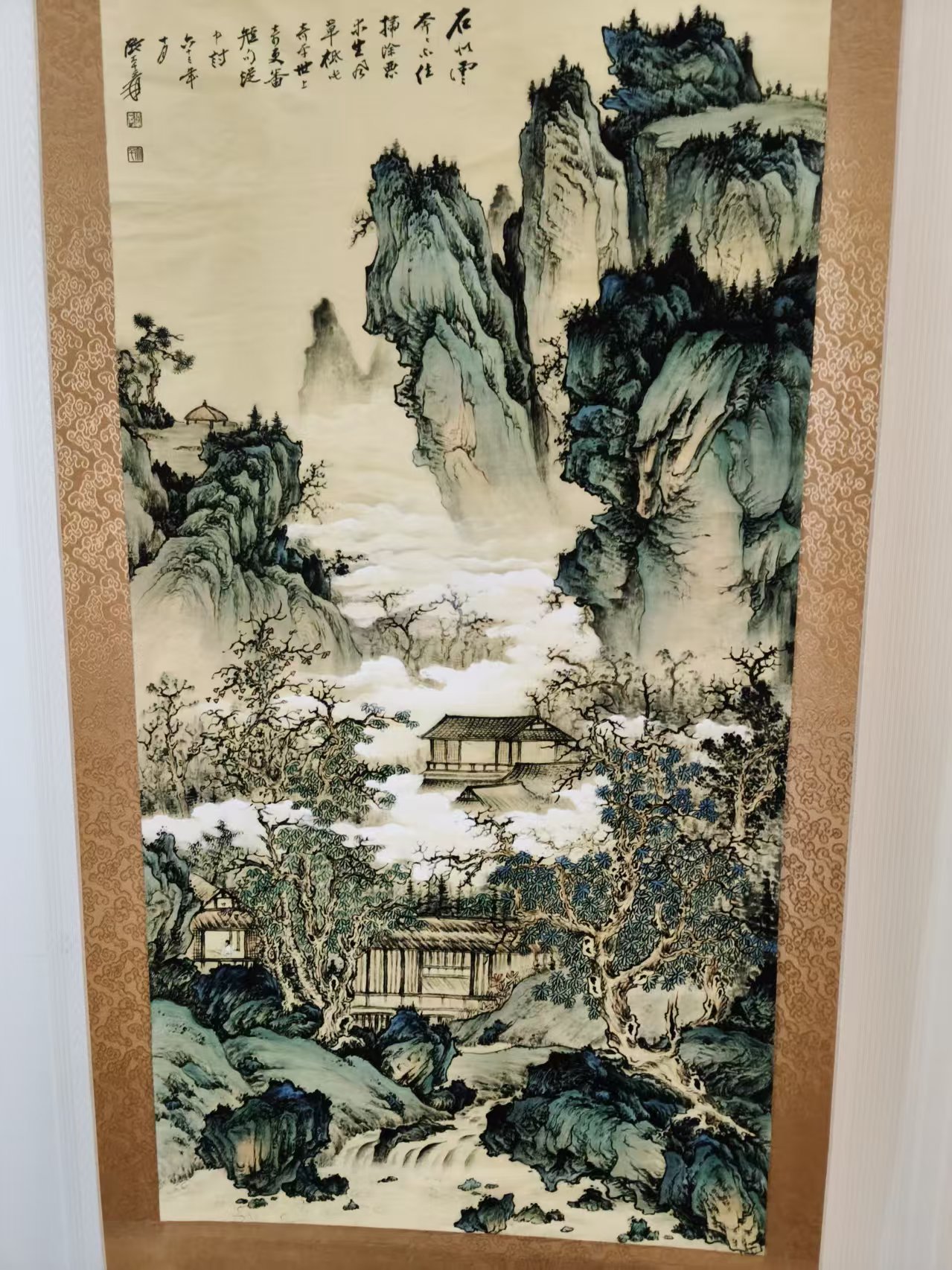 张大千   青绿山水AD7782