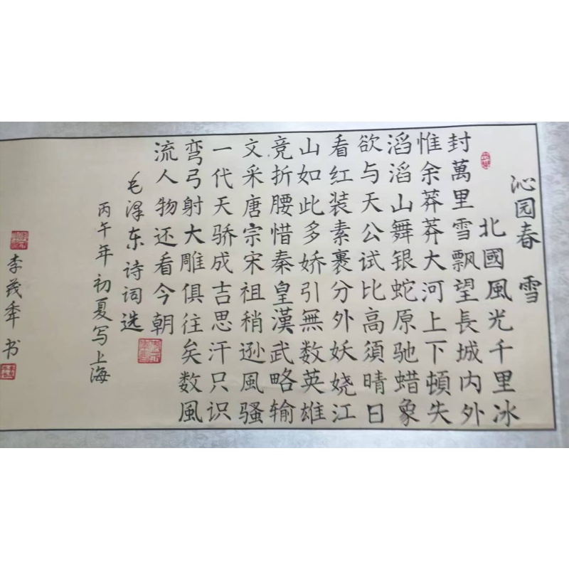 沁园春&middot;雪AB3704
