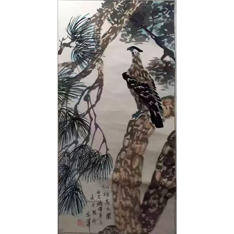 松柏高立图AB3708