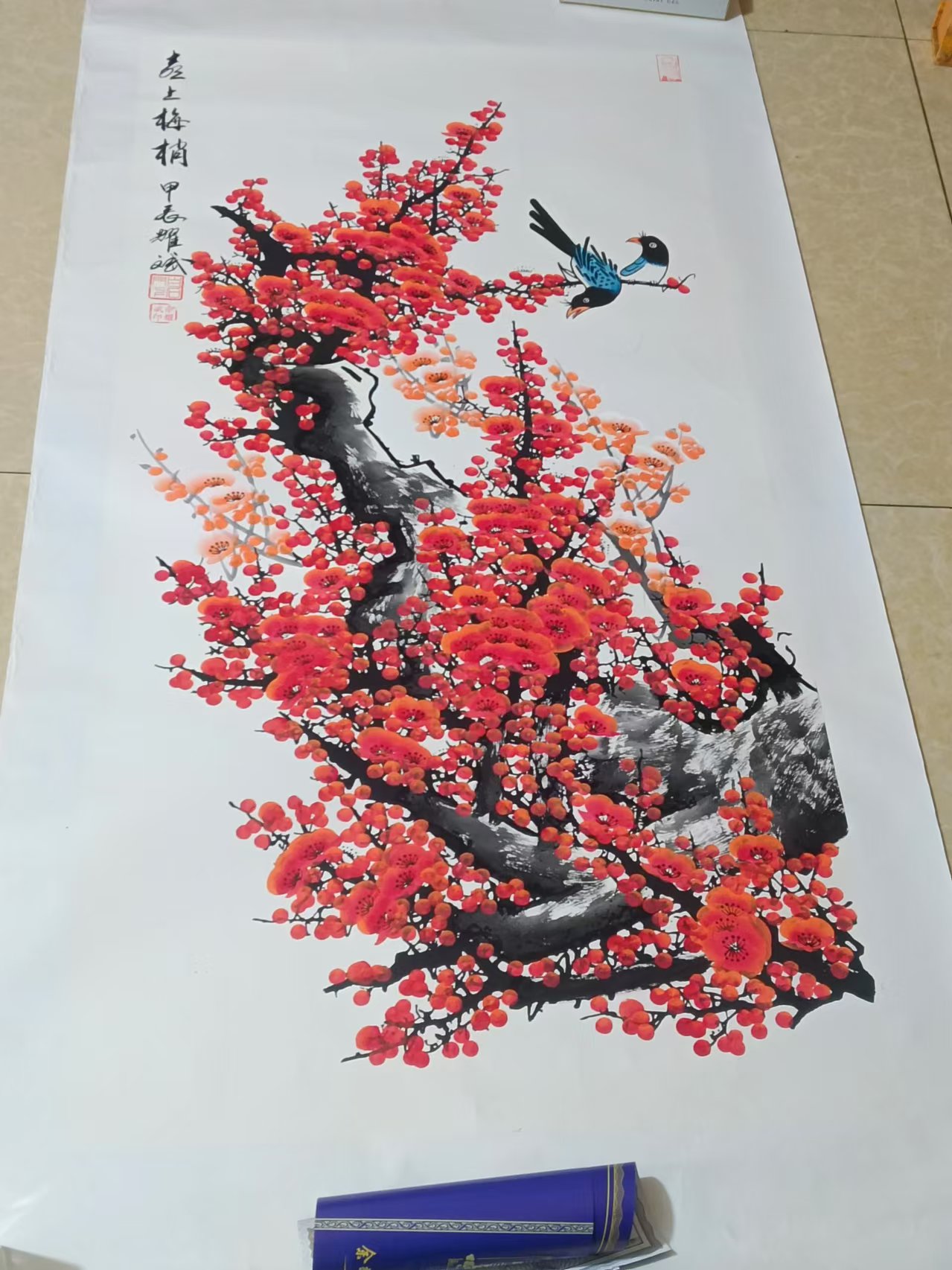 余耀斌《喜上眉梢》AD7878
