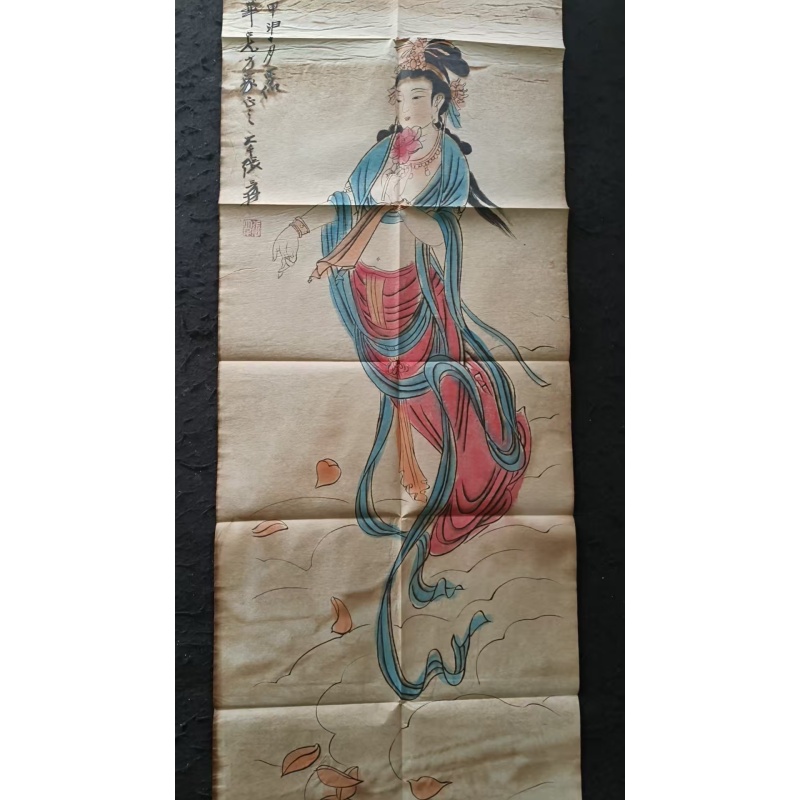 张大千 散花天女图AD7920