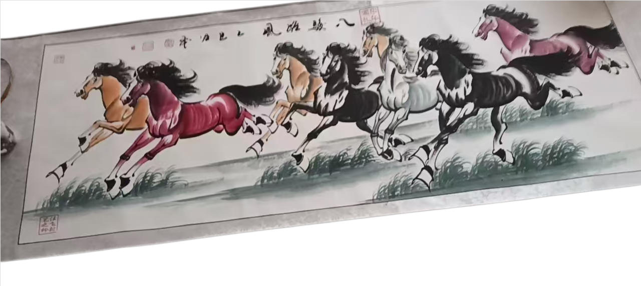 江飞《八骏雄风》AD4010