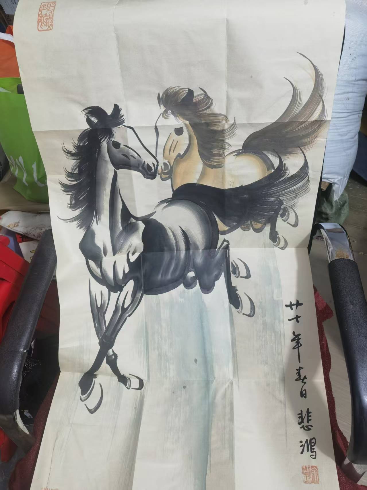 徐悲鸿  双马AD8021