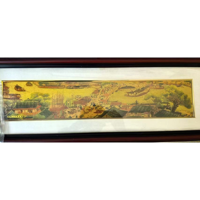 清明上河图金箔画AC0767