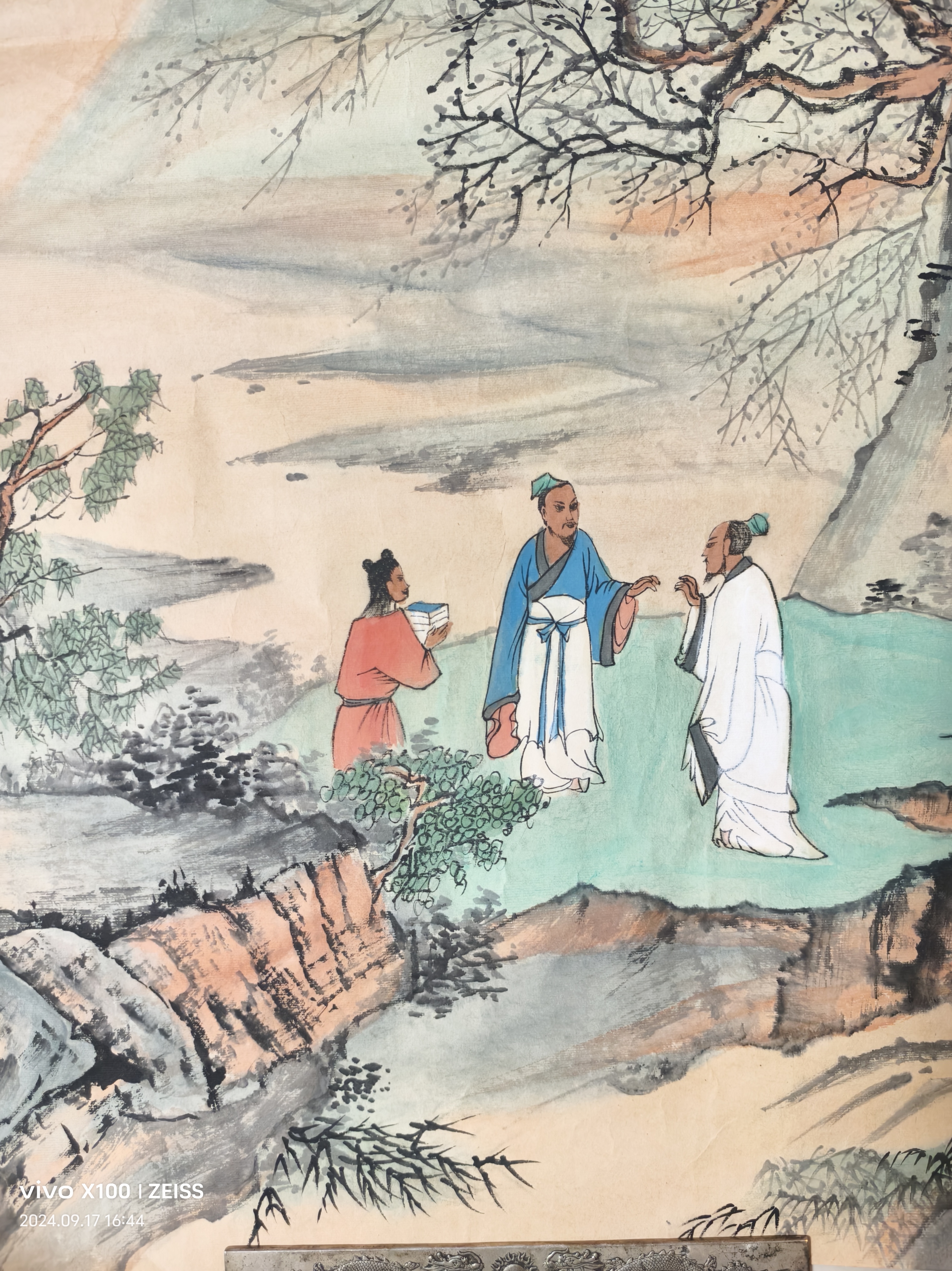 傅抱石 山水AD8034