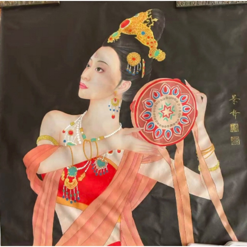 敦煌仕女图AC0764