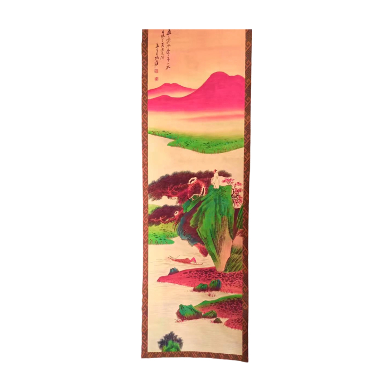 泼彩山水画AC6168