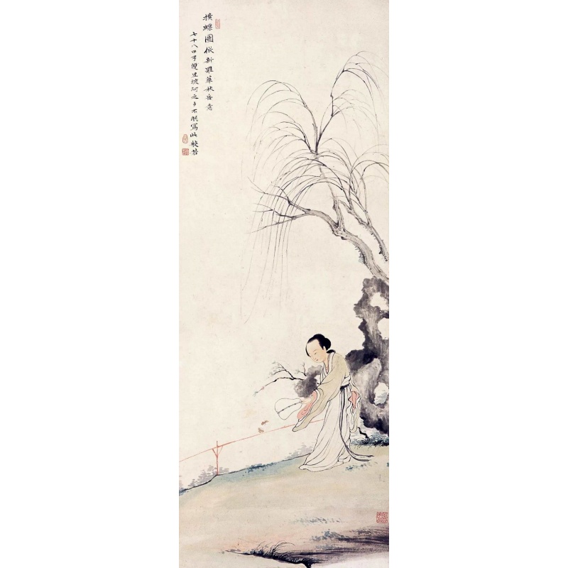 捕蝶图AC0726