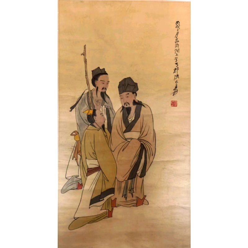 三苏赤壁三贤图AE1687
