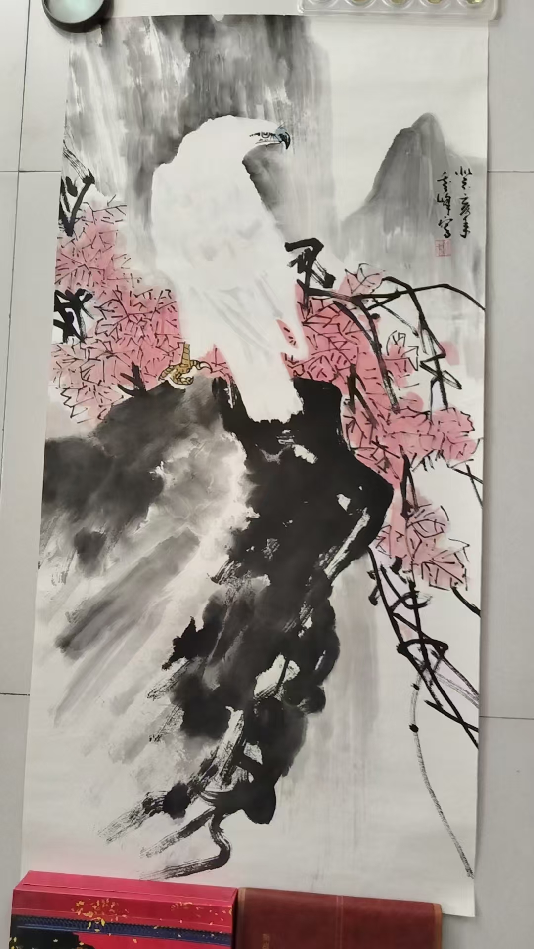 孙其峰 白鹰图AD8350