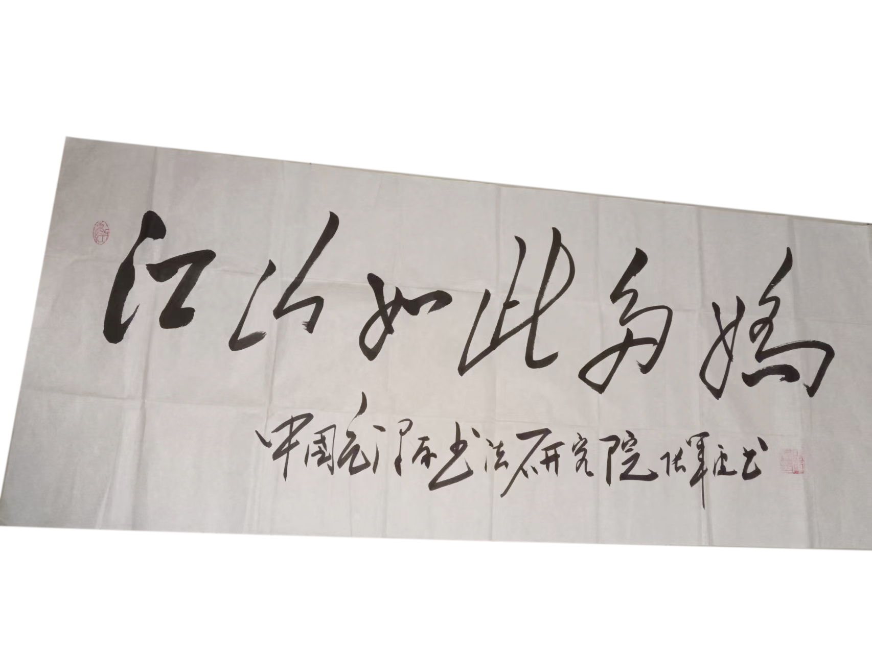 张军虎毛体书法AD8481