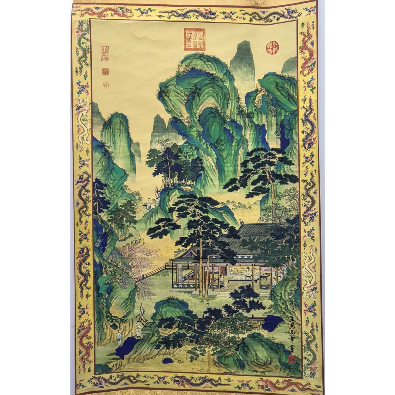 青绿山水AB02003