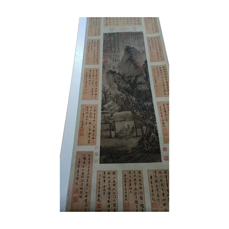 宋代原版烹茶题材古画刘松年AC1312