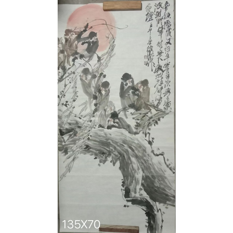 写意群侯图AB4140