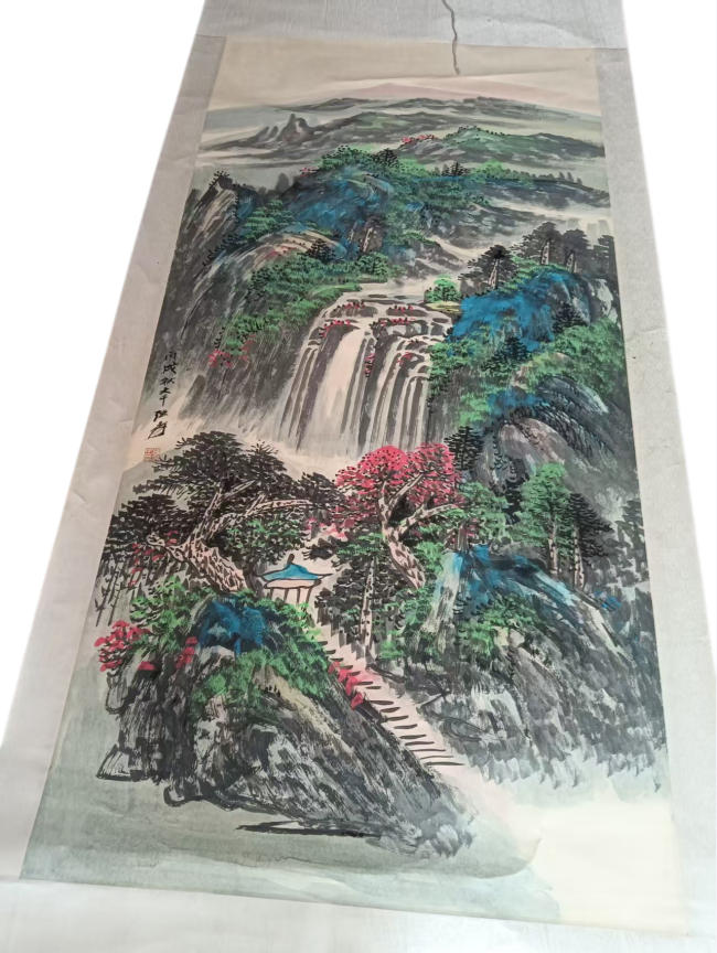 张大千山水AD8811