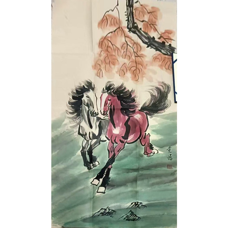张觉悟  双马图AE1845