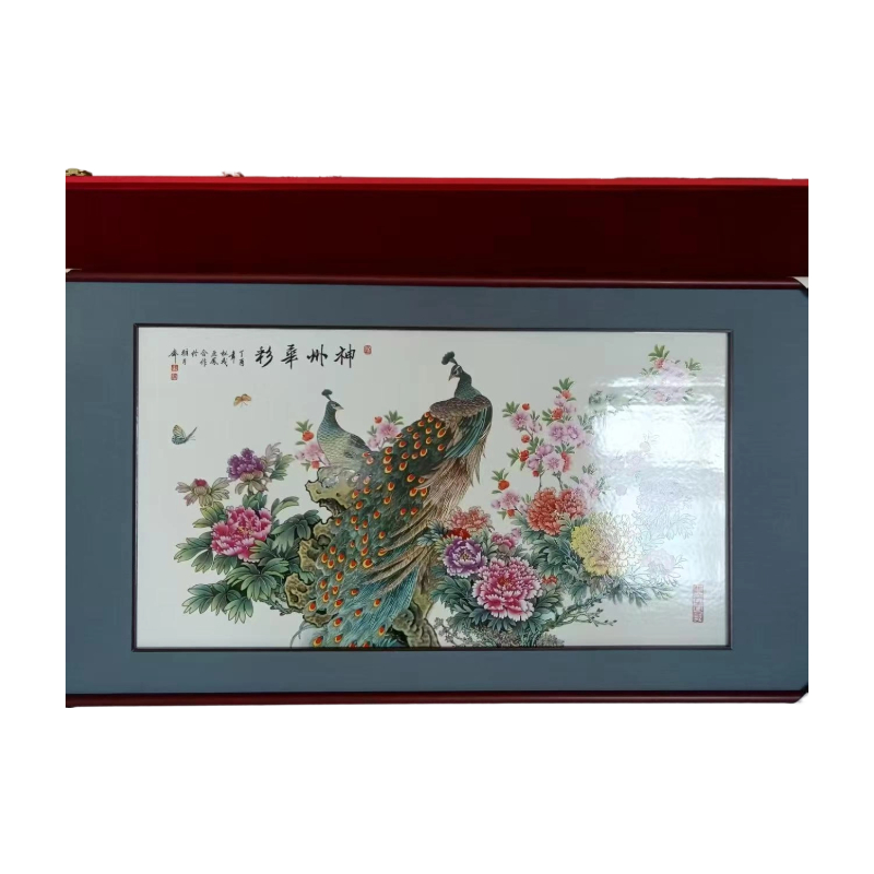 锦屏牡丹盛世开屏图AC1436