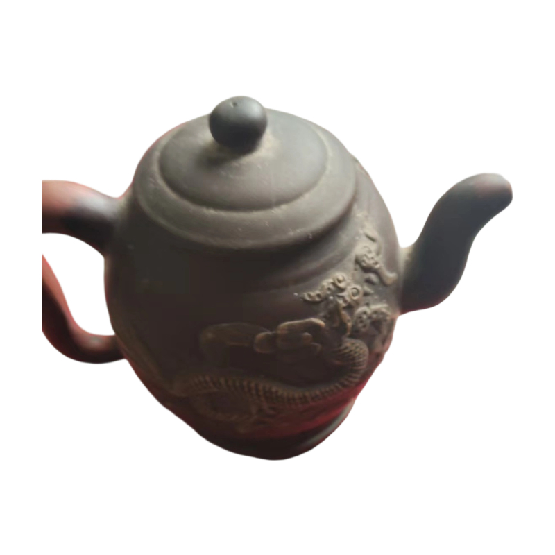 堆雕龙纹宫灯紫砂壶AC1508