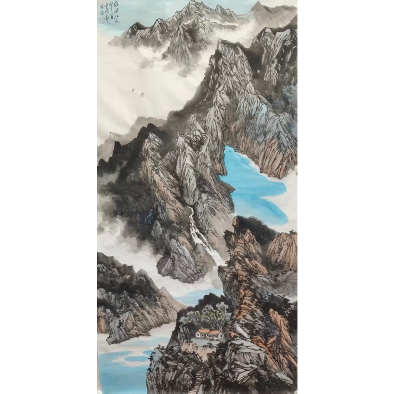 三峡山水国画AK1435