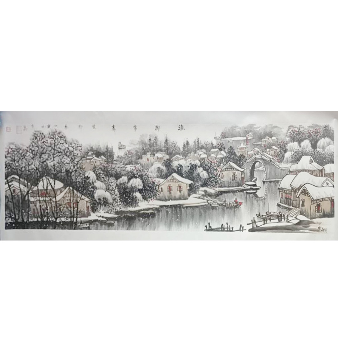 徐明庆渔香雪霁AD8529