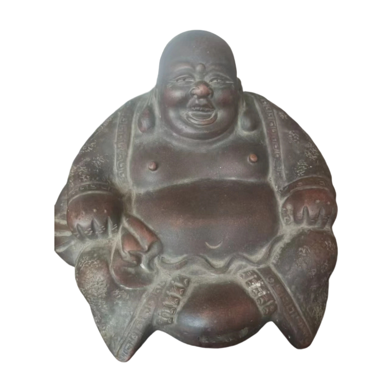 古紫砂弥勒佛AC1535