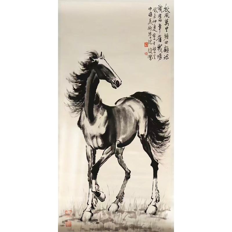 徐悲鸿 单骏图AE2020