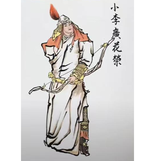 黄海  水浒传10位人物图AD2216