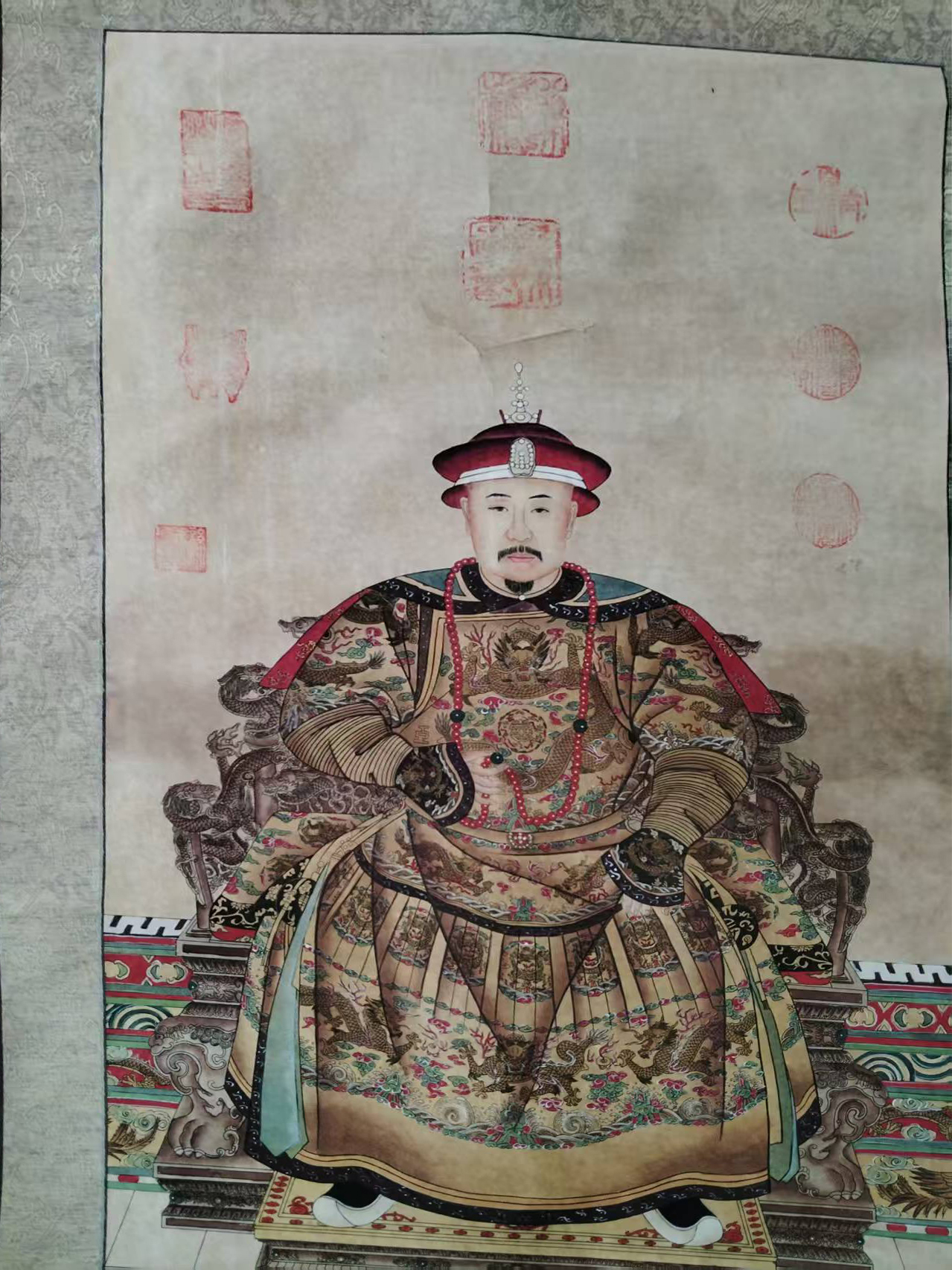 清 雍正肖像画AD9032