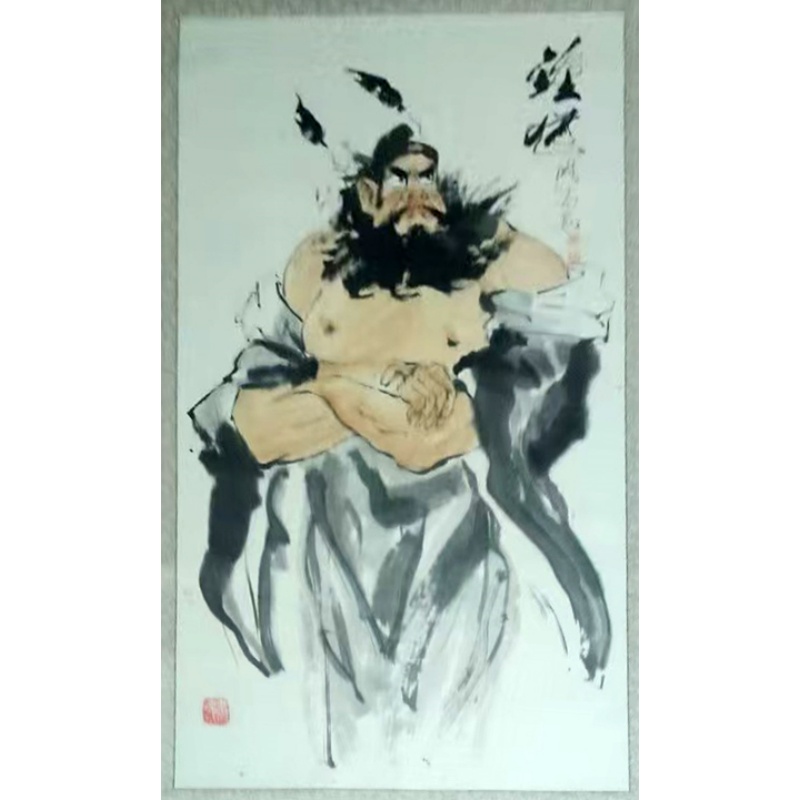 陆俊《钟馗人物》AD9079