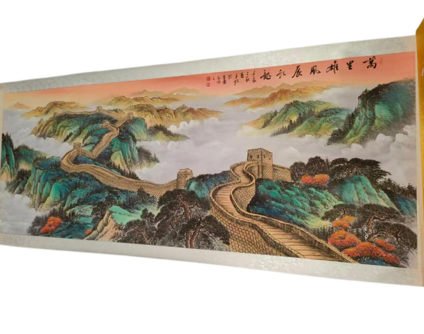 陈占伟、单国强《万里雄风展虬龙》AD2228