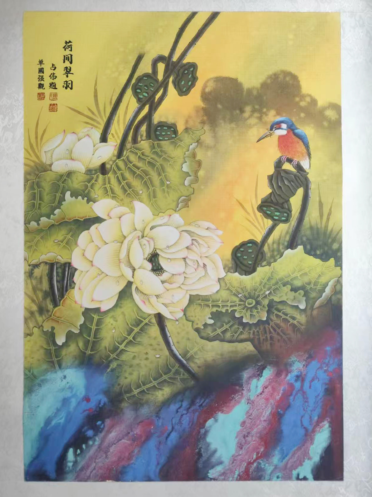 荷间翠羽AD9123