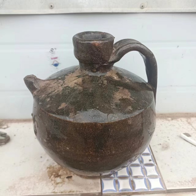 黑釉汤瓶（汤壶AB4678