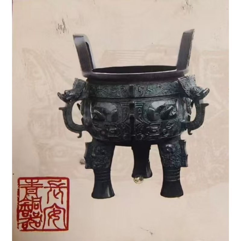 青铜圆鼎AG1877