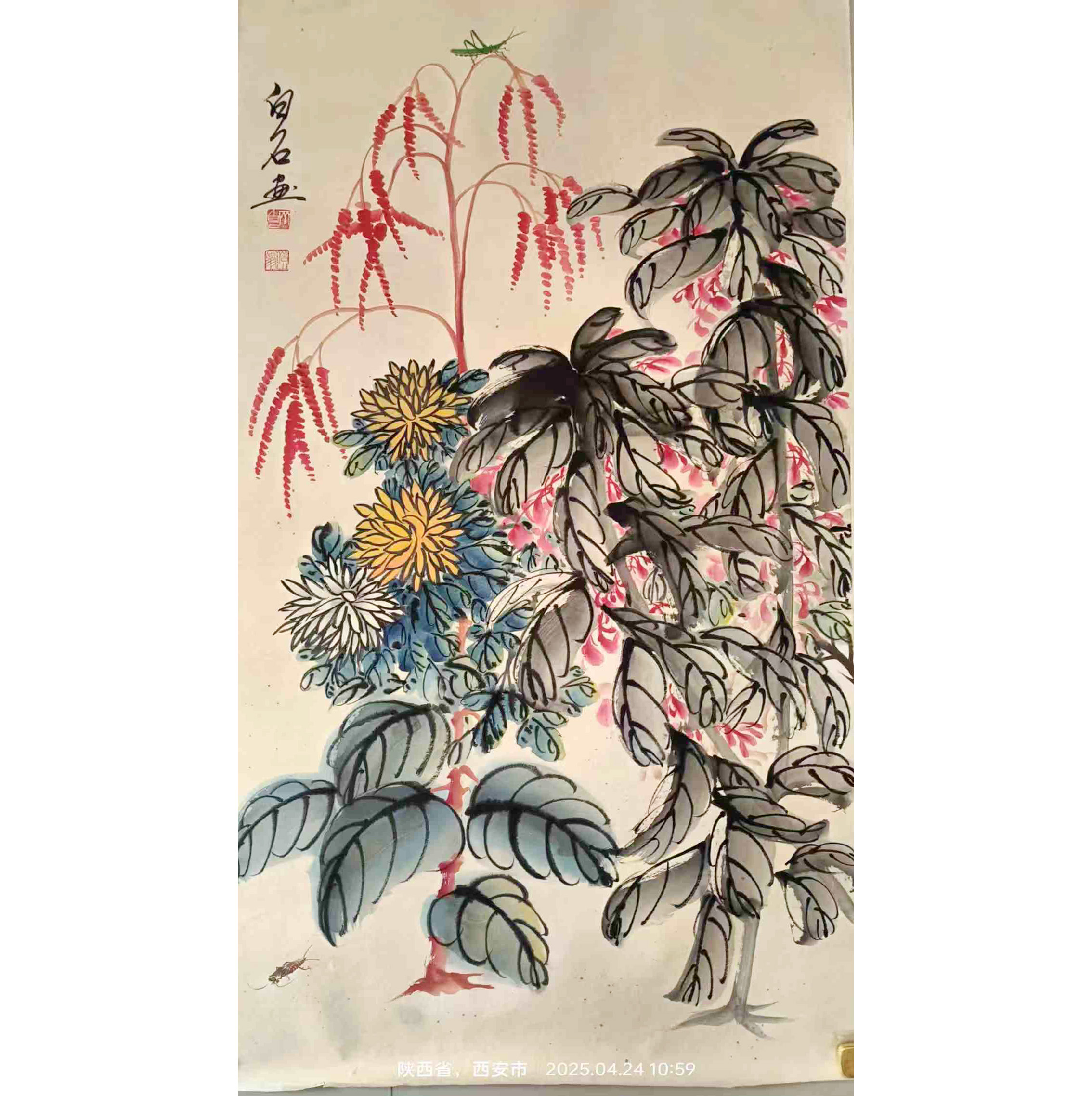 齐白石  秋韵图AD9182