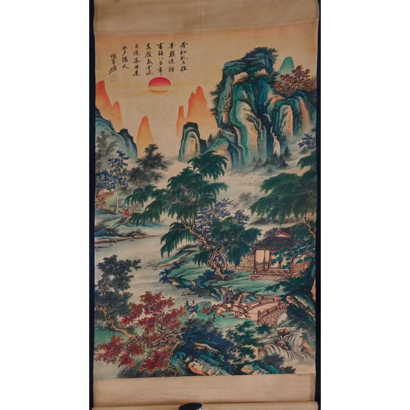 山水行旅图AC1068