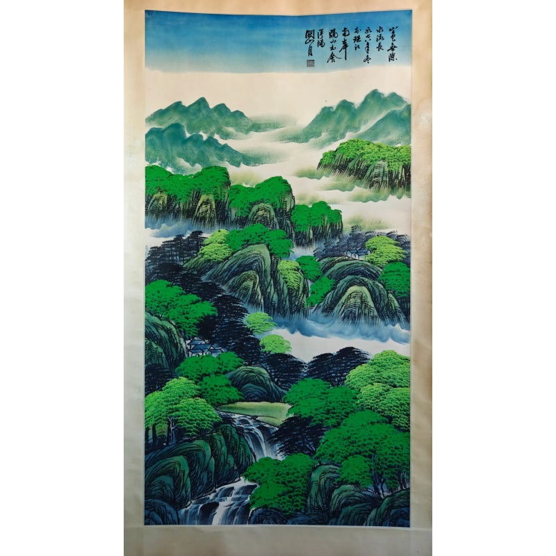 青绿山水AG1886