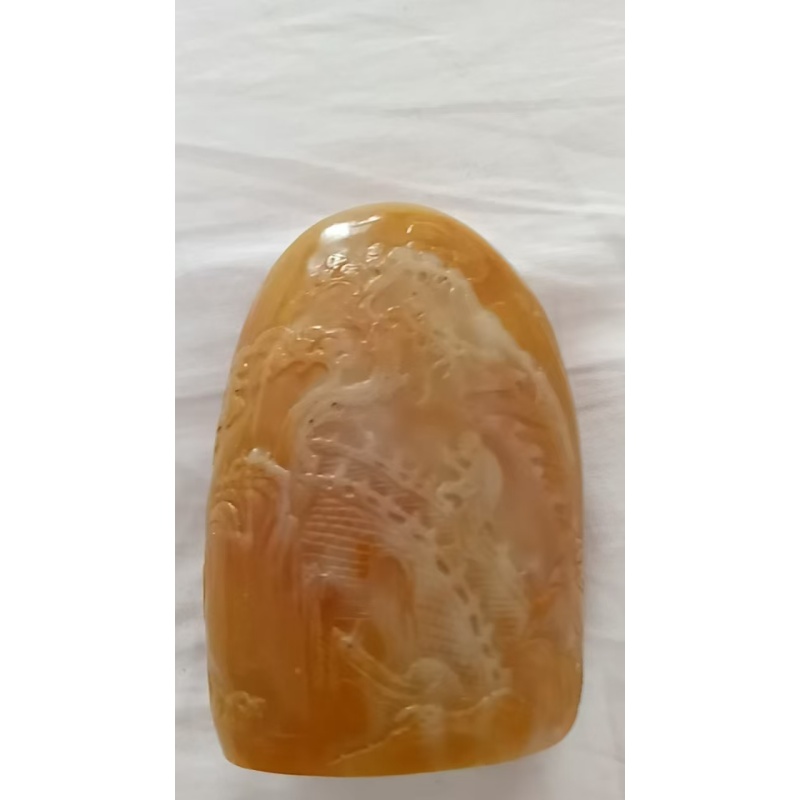 田黄寿山石印章AC1159 - 拍卖联盟