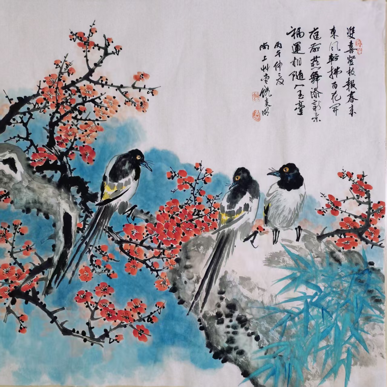 喜鹊报春AG1374