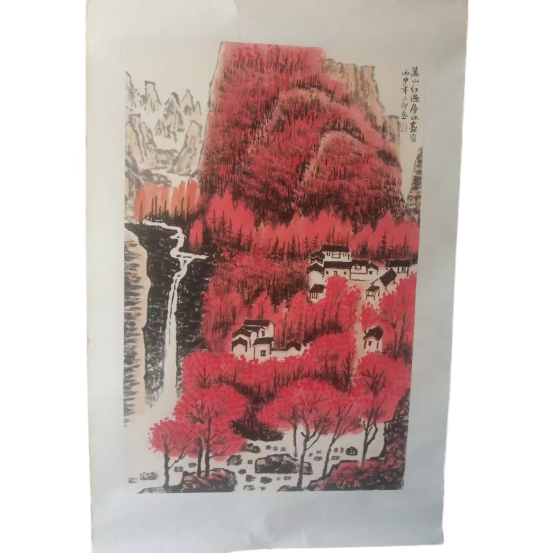 万山红遍国画AG1903