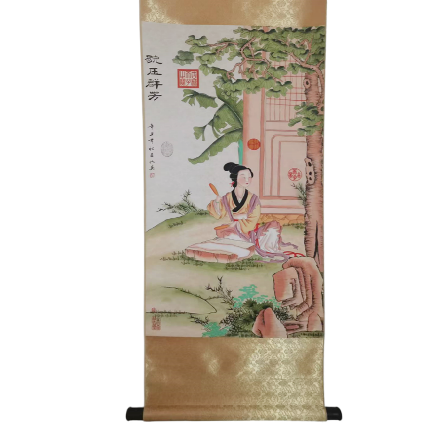仇英 貌压群芳AD2307