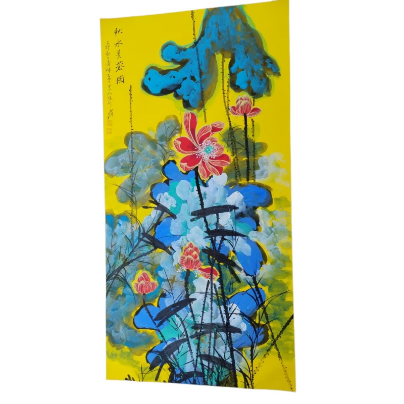 秋水芙蓉图AK1595